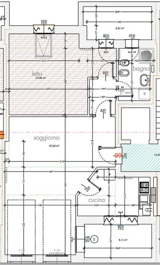 PLANIMETRIA MANSARDA