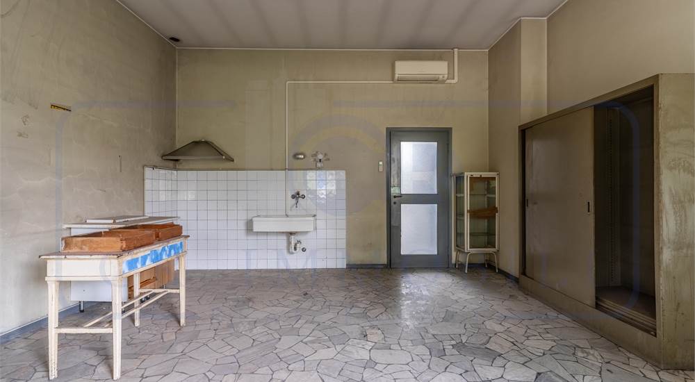 CAPANNONE CON AREA CORTILIZIA E ABITAZIONE