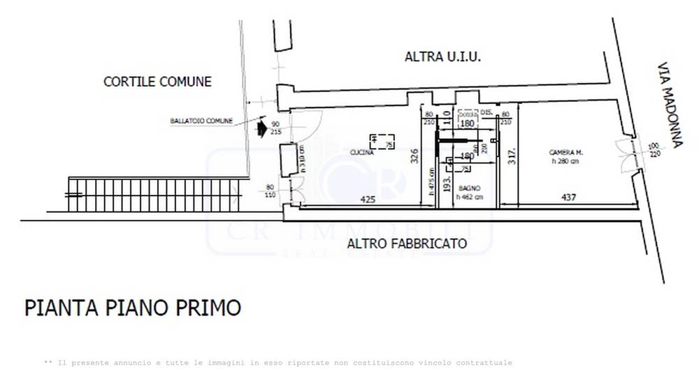 PLANIMETRIA PIANO PRIMO