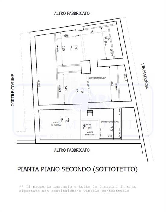 PLANIMETRIA PIANO SECONDO