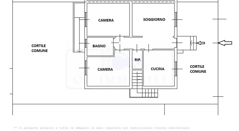 PLANIMETRIA APPARTAMENTO