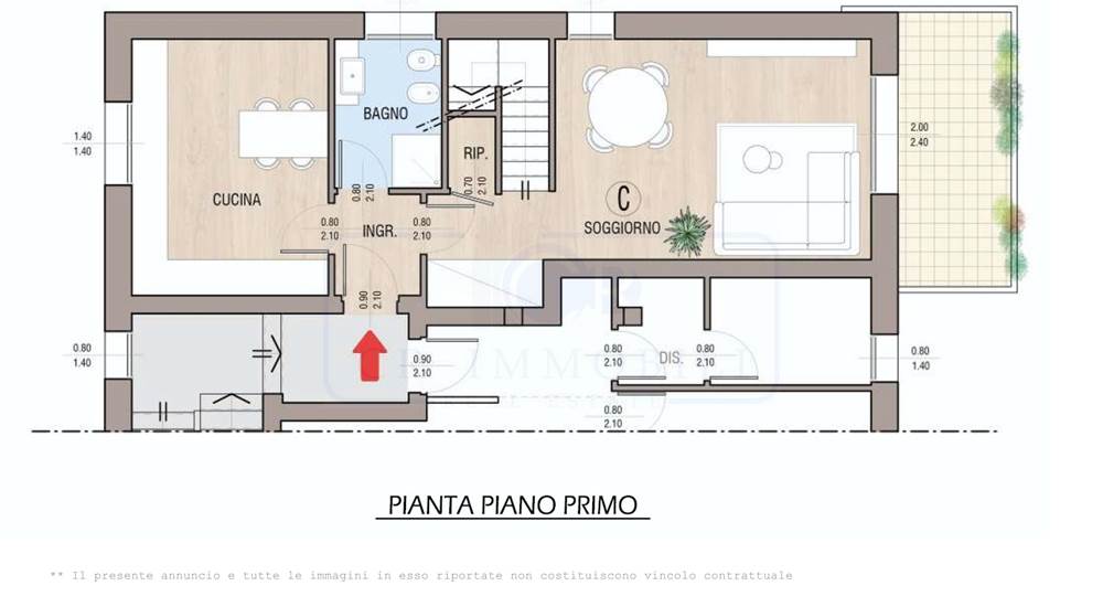 PLANIMETRIA PIANO PRIMO
