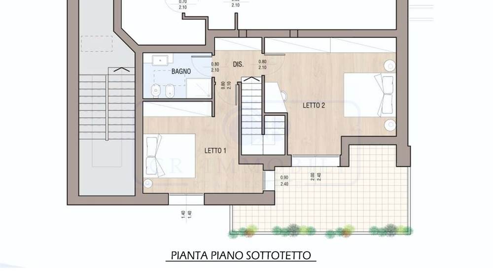 PLANIMETRIA PIANO SECONDO