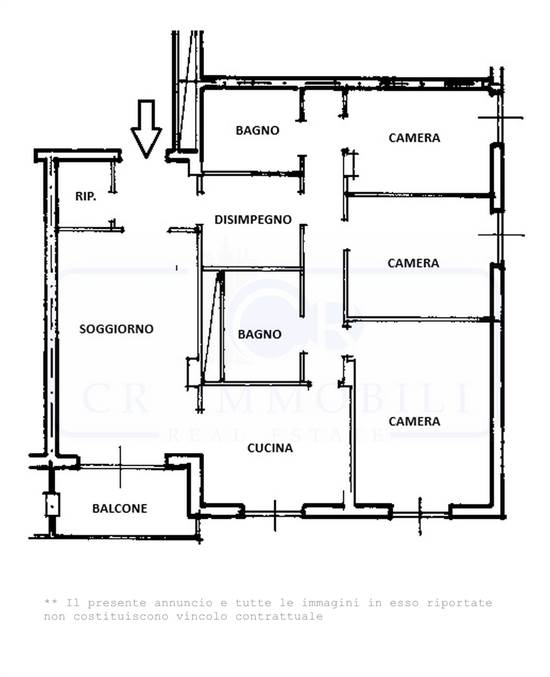 PLANIMETRIA APPARTAMENTO