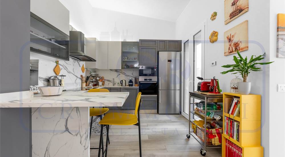 SOGGIORNO CON CUCINA A VISTA