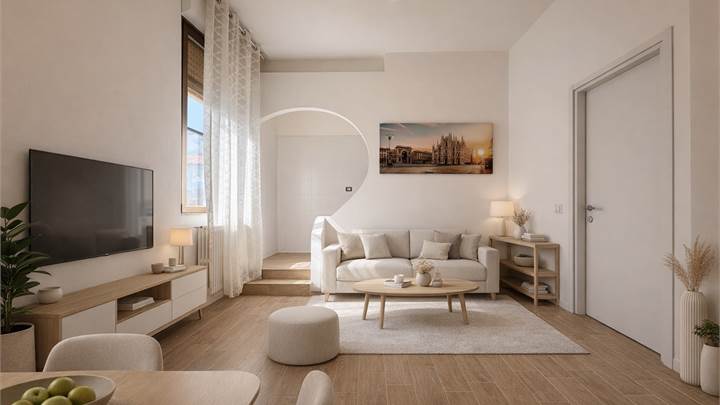 BILOCALE RISTRUTTURATO CON CANTINA