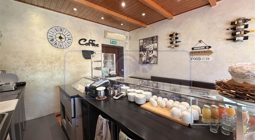 NEGOZIO CON BAR TAVOLA FREDDA