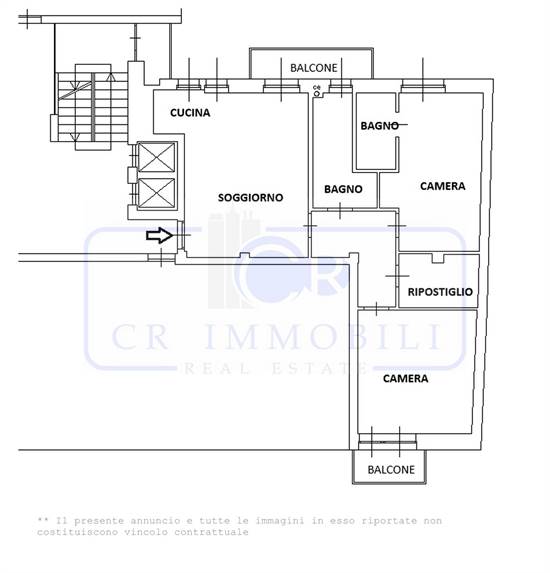 PLANIMETRIA APPARTAMENTO
