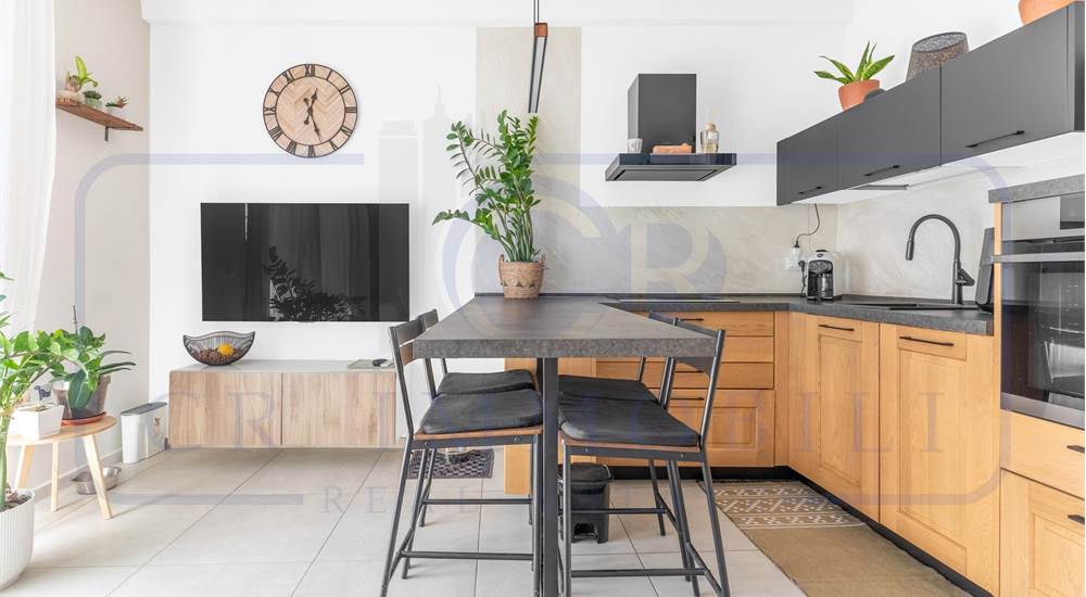 SOGGIORNO CON CUCINA A VISTA